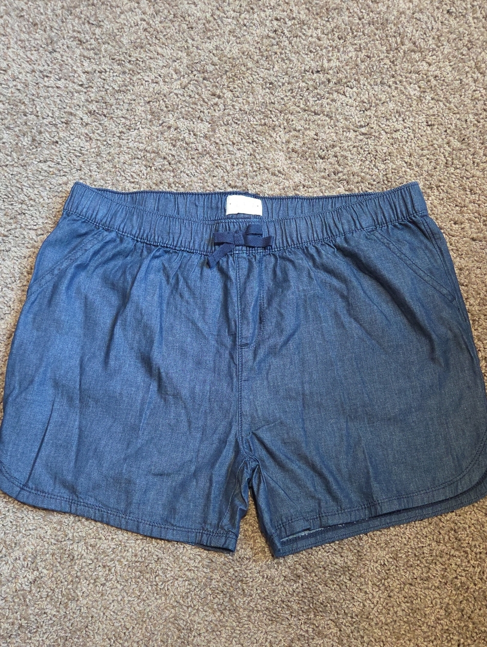 Childrens Place Blue Elastic Waist Shorts